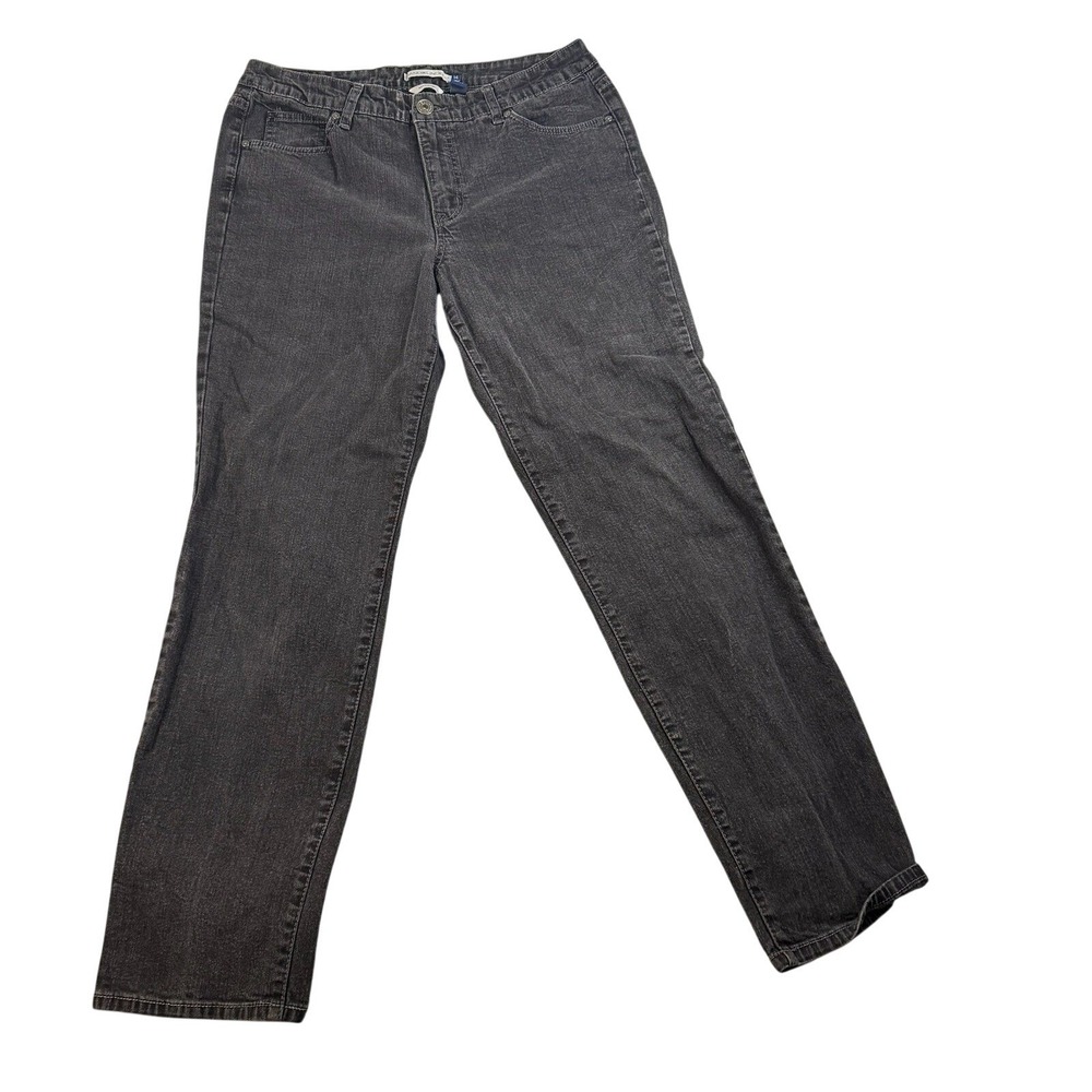 ANDOLINOBELU Mandie Jeans Women's Size 14 Dark Wash Straight Leg